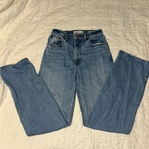** DONATED** Abercrombie & Fitch Light Blue Straight Leg Jeans